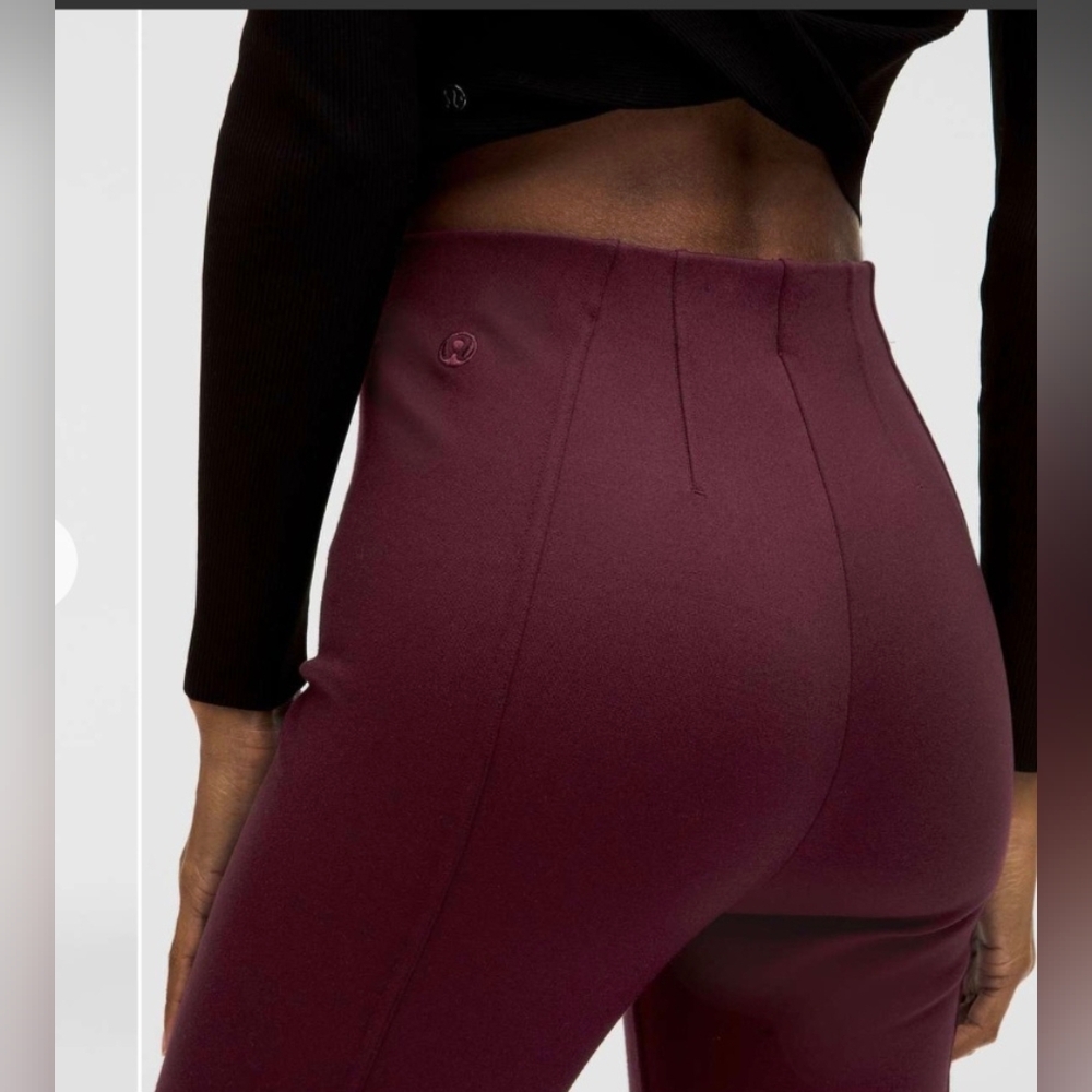 Lululemon Stretch Knit High-Rise Pull-On Pants XS Casual Comfty - Picture 4 of 16